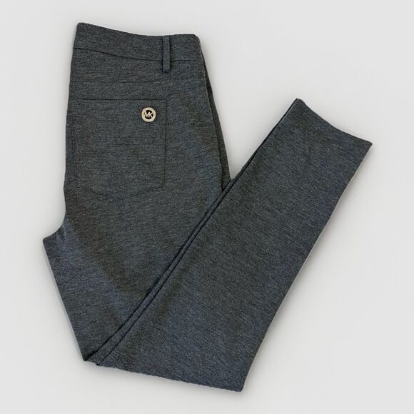 Michael Kors Pants - Michael Kors Womens Size 6 Gray Slim Ankle Dress Pants Stretch Career Wear